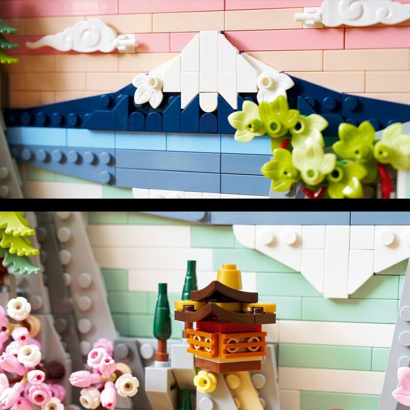 LEGO® Αrt - Japanese Cherry Blossom Landscape - 31218 - φωτογραφία 5