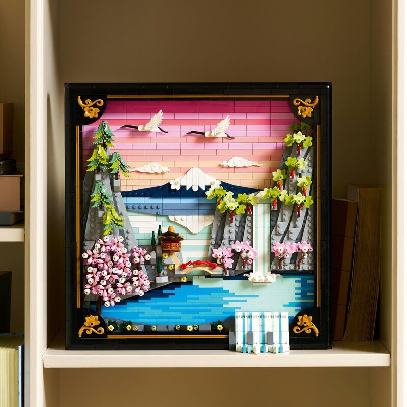 LEGO® Αrt - Japanese Cherry Blossom Landscape - 31218 - φωτογραφία 6