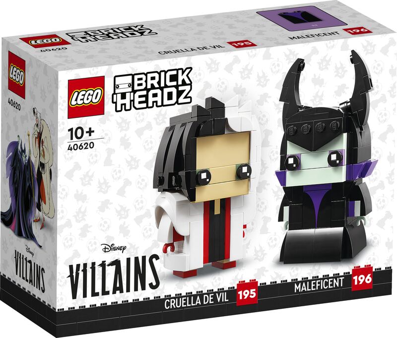 LEGO Brickheadz Cruela & Maleficent (40620)