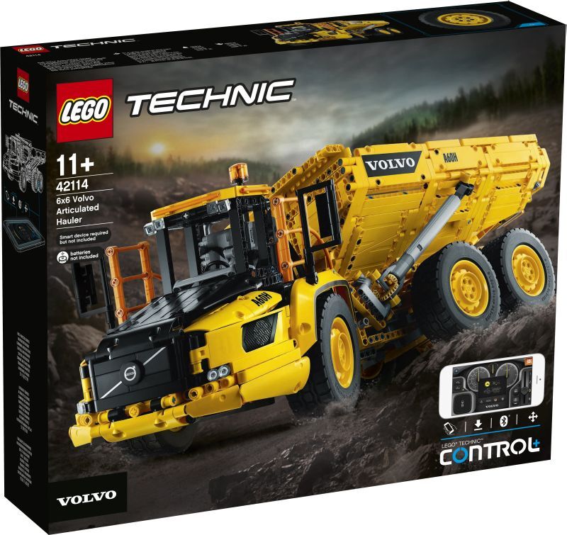 LEGO Technic 6×6 Volvo Articulated Hauler (42114)