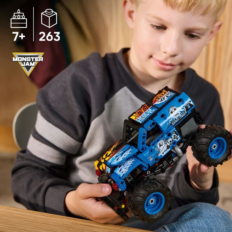 LEGO® Technic Monster Jam Grave Digger Fire And Ice (42219) - φωτογραφία 3