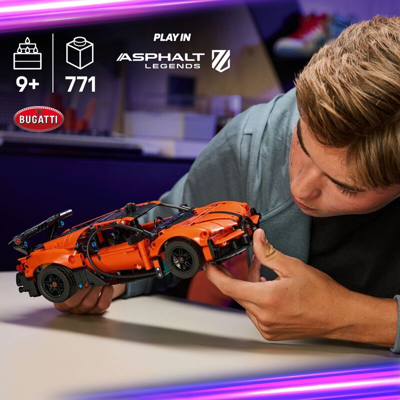 LEGO® Technic - Bugatti Chiron Pur Sport HyperCar - 42222 - φωτογραφία 3