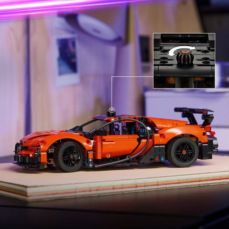 LEGO® Technic - Bugatti Chiron Pur Sport HyperCar - 42222 - φωτογραφία 4