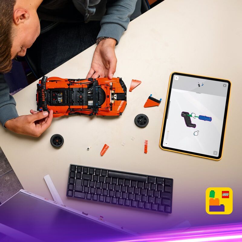 LEGO® Technic - Bugatti Chiron Pur Sport HyperCar - 42222 - φωτογραφία 7