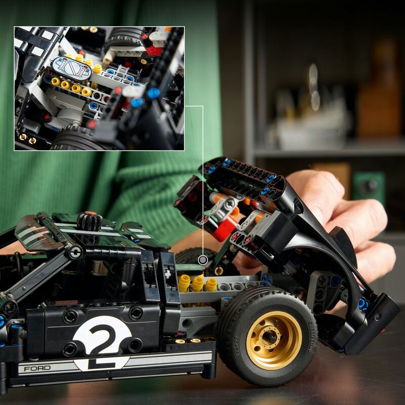 LEGO® Technic - 1966 Ford GT40 MKII Race Car - 42223 - φωτογραφία 5