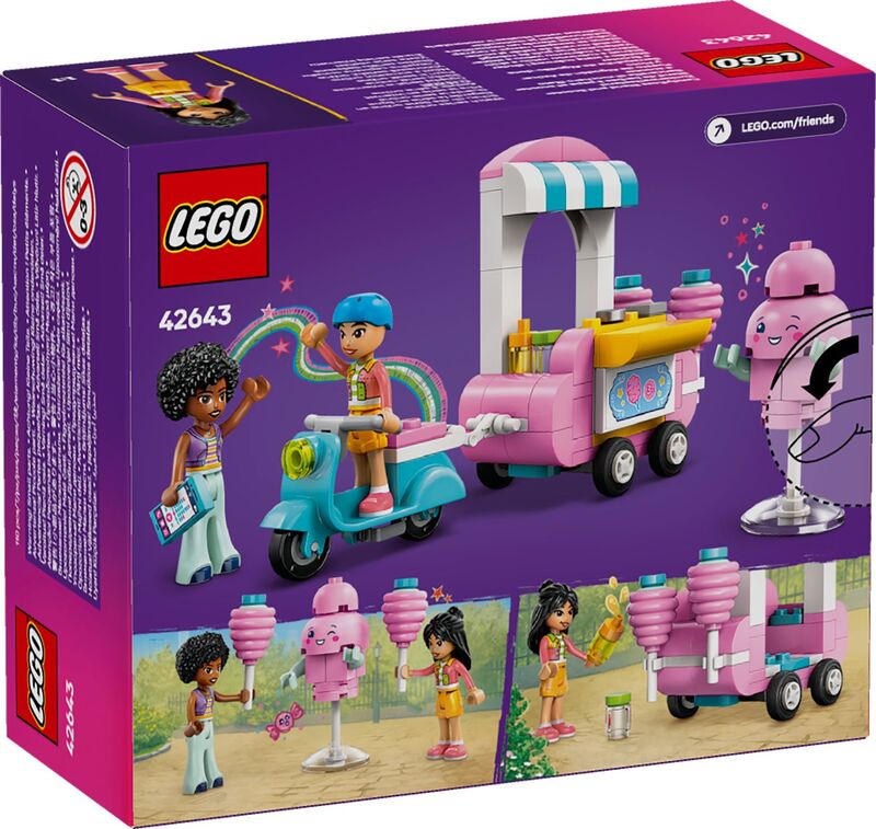 LEGO Friends Cotton Candy Stand & Scooter (42643) φωτογραφία
