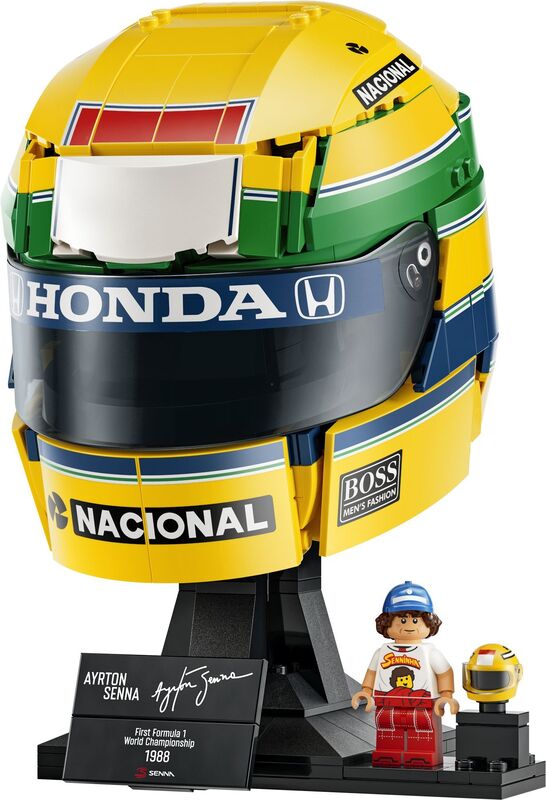LEGO® Editions McLaren Mastercard F1 Team Aryton Senna's Helmet (43024) - φωτογραφία 2