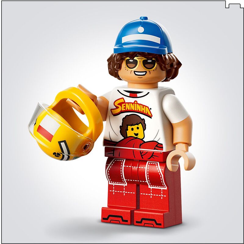 LEGO® Editions McLaren Mastercard F1 Team Aryton Senna's Helmet (43024) - φωτογραφία 4