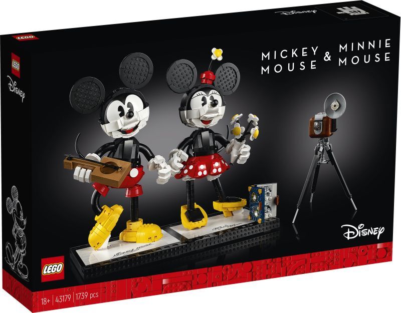 LEGO Mickey Mouse & Minnie Mouse Buildable Characters (43179)