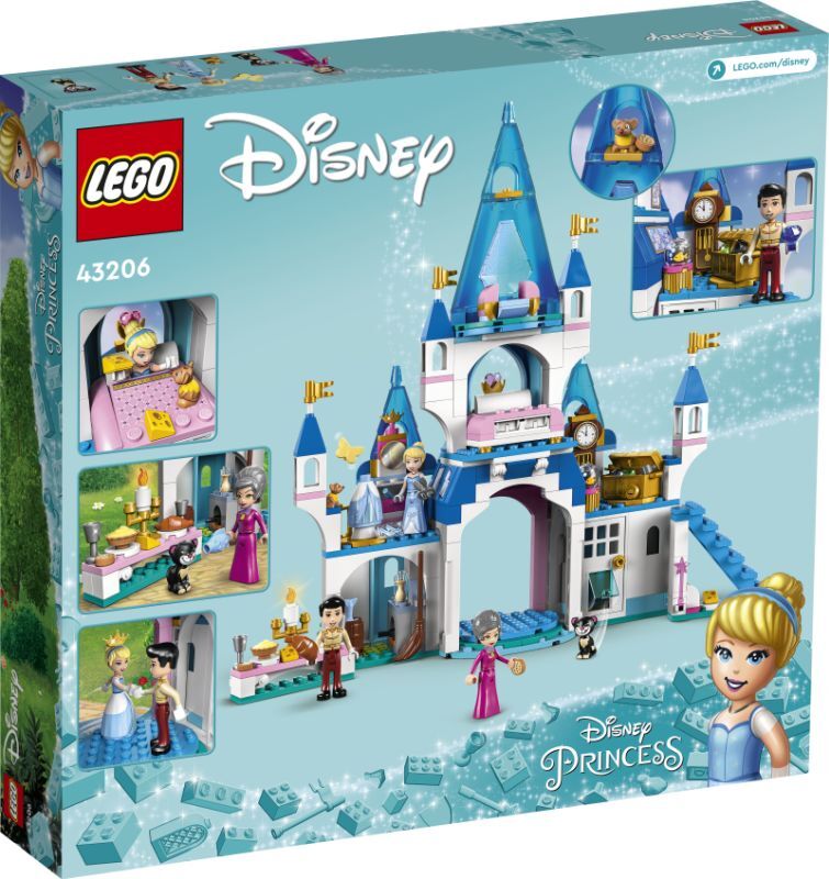 LEGO Disney Princess Cinderella & Prince Charming's Castle (43206) φωτογραφία