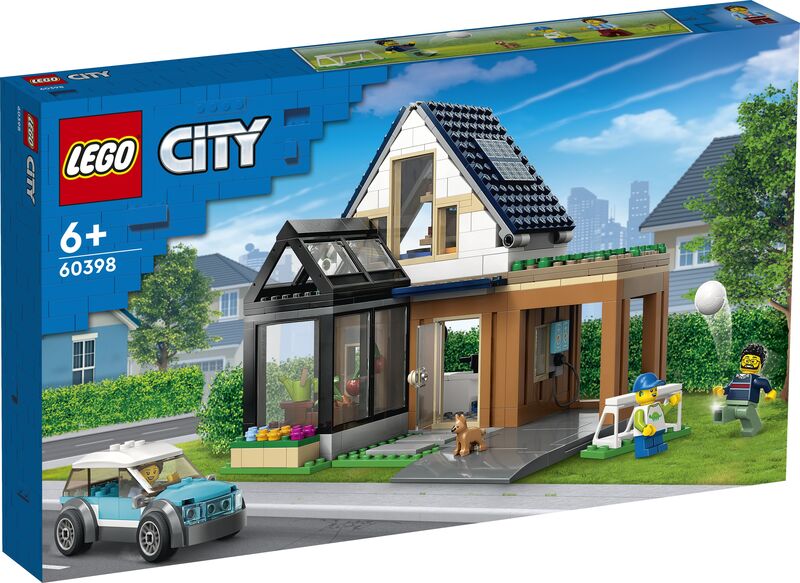 LEGO City Family House & Electric Car (60398)