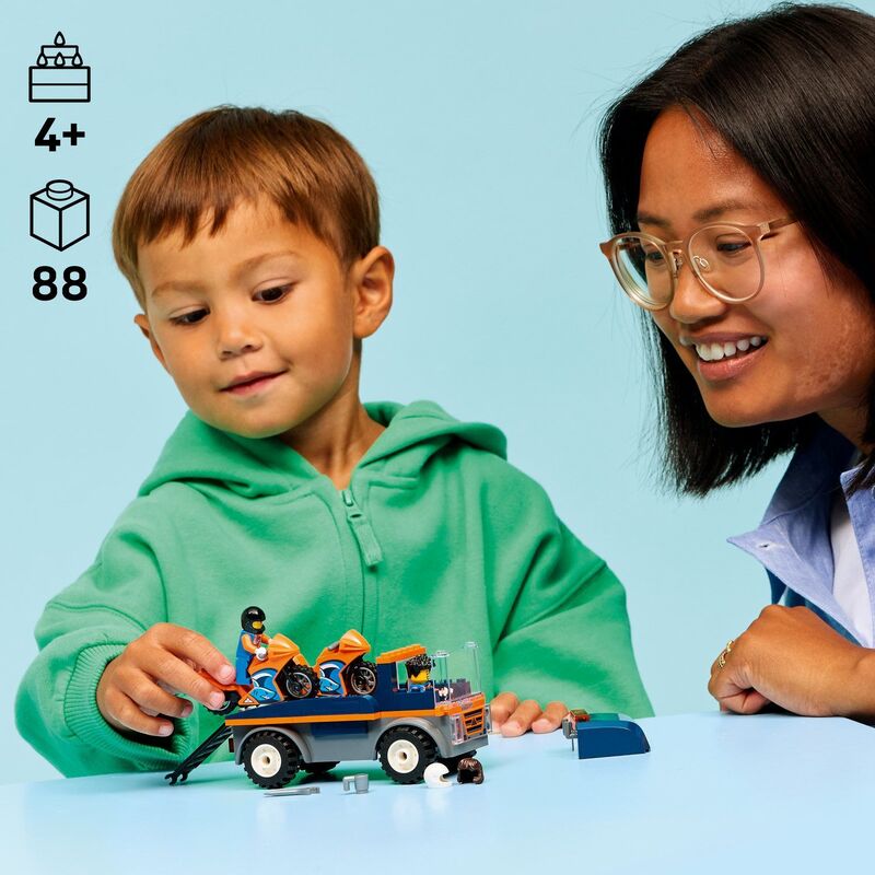LEGO® City Motorcycle Transpoter (60491) - φωτογραφία 3