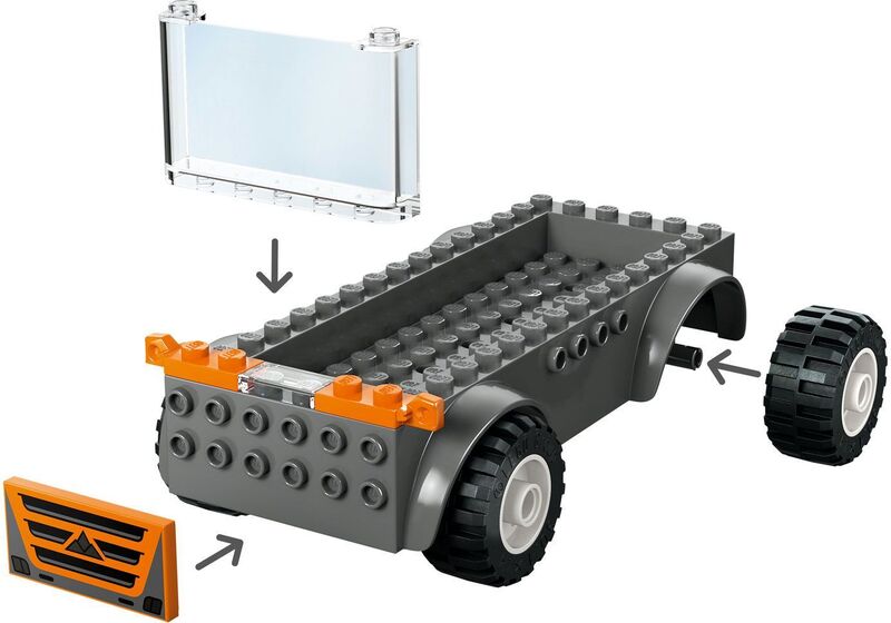 LEGO® City Motorcycle Transpoter (60491) - φωτογραφία 4