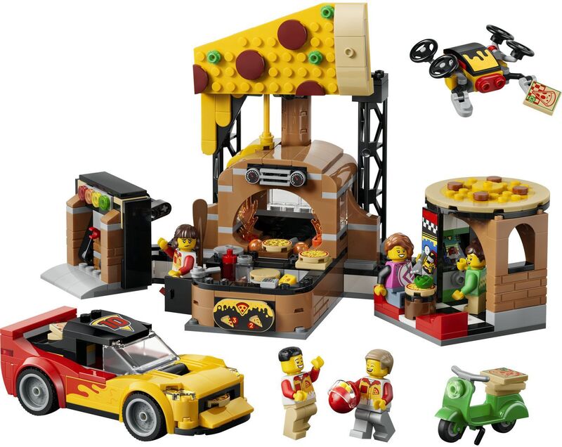 LEGO® City - Pizza Delivery Experience With Vehicles - 60496 - φωτογραφία 2