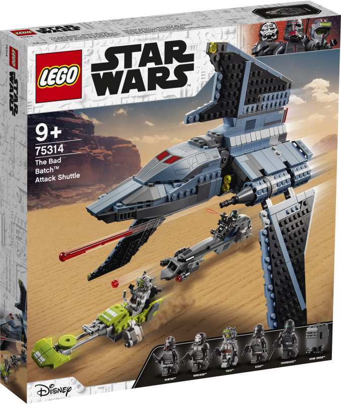 LEGO Star Wars The Bad Batch Attack Shuttle (75314)