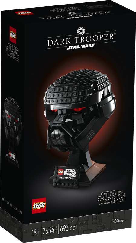 LEGO Star Wars Dark Trooper Helmet (75343) 13310497