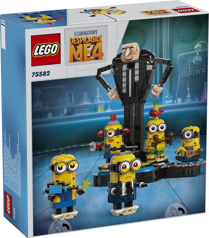 LEGO® Minions Brick-Built Gru & Minions (75582) φωτογραφία