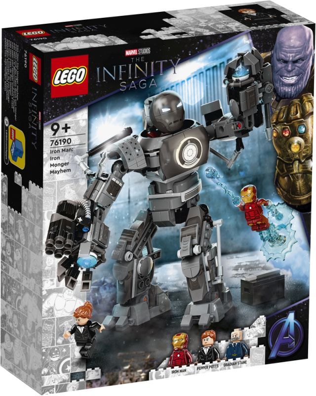 LEGO Super Heroes Iron Man: Iron Monger Mayhem (76190)