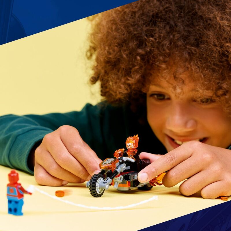 LEGO® Super Heroes Spider-Man vs. Ghost Rider Motorcycle (76335) - φωτογραφία 5