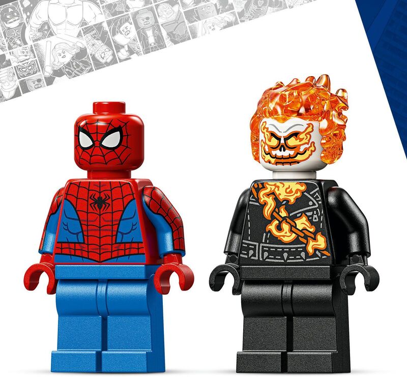 LEGO® Super Heroes Spider-Man vs. Ghost Rider Motorcycle (76335) - φωτογραφία 6