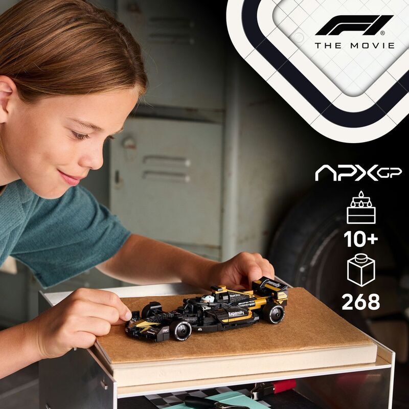 LEGO® Speed Champions APXGP Team Race Car From F1 The Movie (77252) - φωτογραφία 3