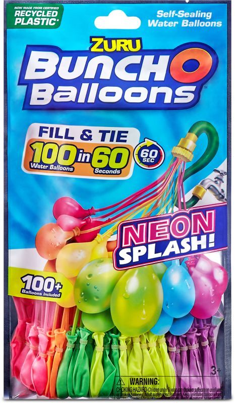 Zuru Bunch O Balloons Neon Splash (56421UQ1)