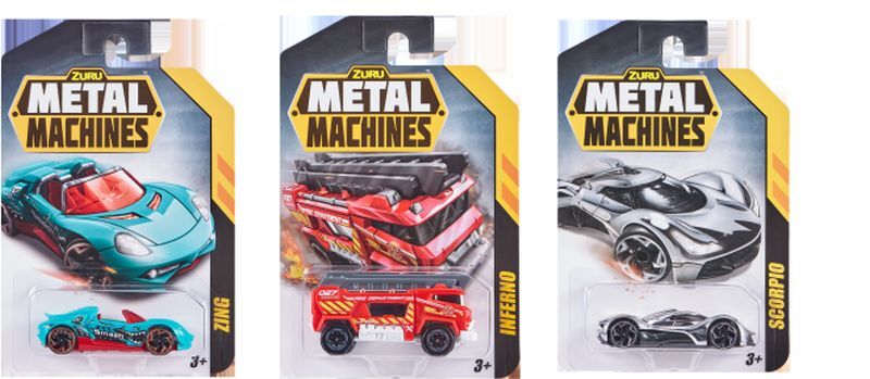 Zuru Metal Machines Cars Series 2 Multi Pack 1Τμχ-23 Σχέδια (6708) φωτογραφία