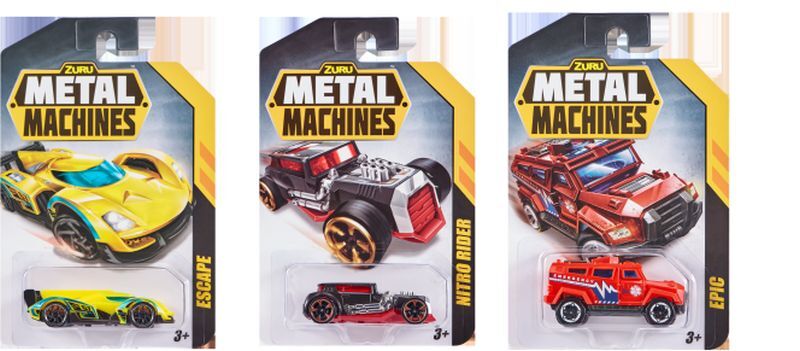 Zuru Metal Machines Cars Series 2 Multi Pack 1Τμχ-23 Σχέδια (6708) φωτογραφία