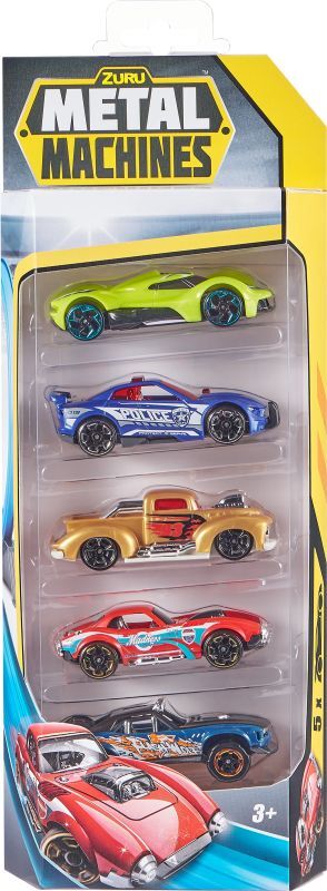 Zuru Metal Machines Cars Series 2 Multi Pack 5Τμχ-2 Σχέδια (6709) - φωτογραφία 3