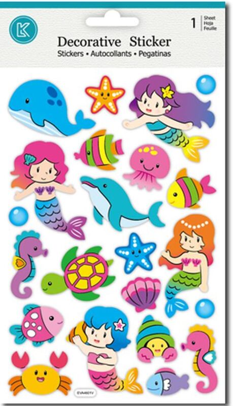 LKing Sticker Sea Creatures (EVA4601V)