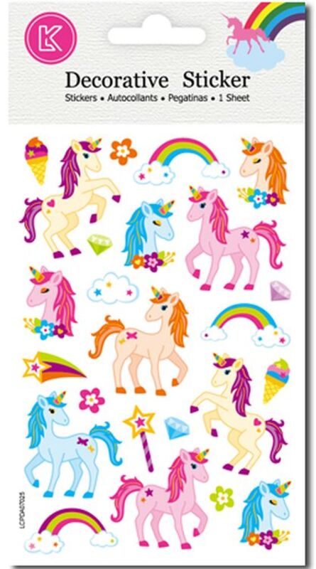 LKing Sticker Rainbow-Unicorn (LCPDA07025)