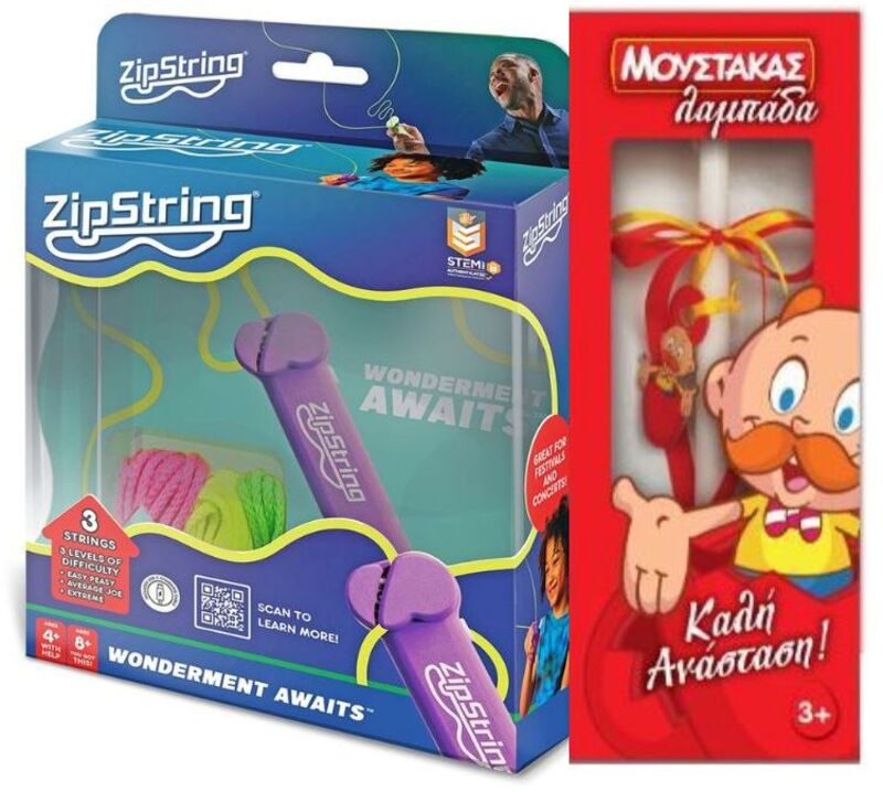 Λαμπάδα ZipString Vivacious Violet (ZS-V4-VV-03)