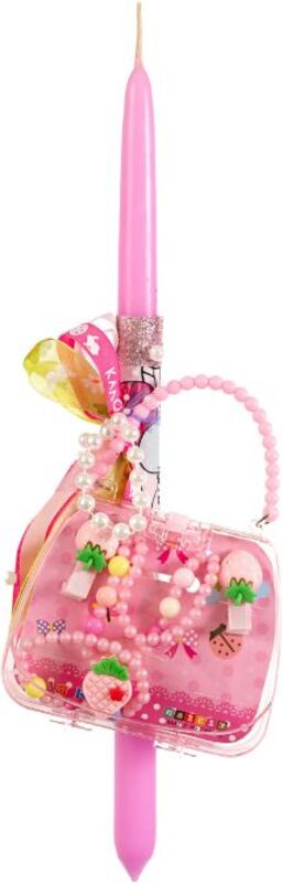 Λαμπάδα Τσαντάκι Με Αξεσουάρ Για Κορίτσια (294888)