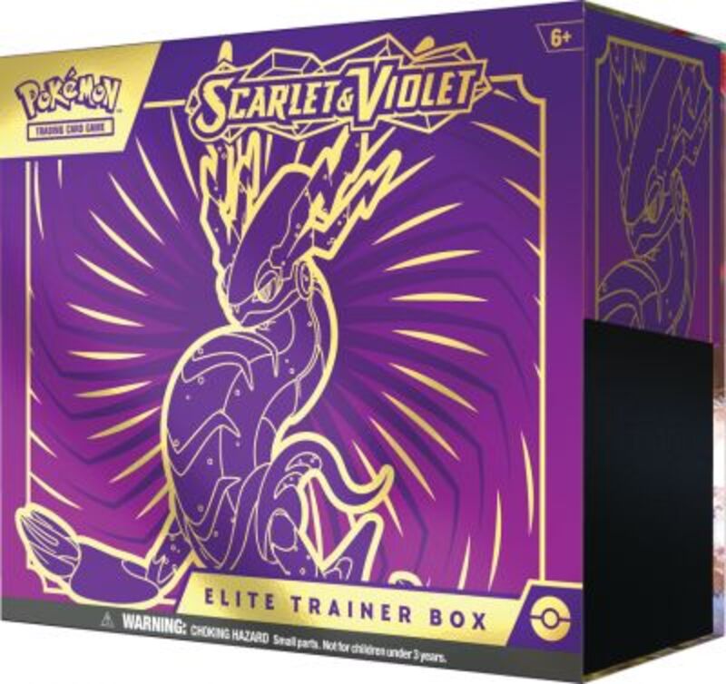 Pokemon: SV1 Scarlet & Violet Elite Trainer Box-2 Σχέδια (POK853418)