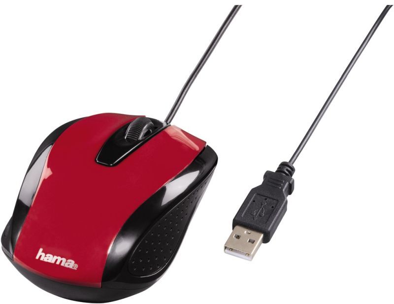 HAMA Mouse AM-5400 Red (134903) - φωτογραφία 2