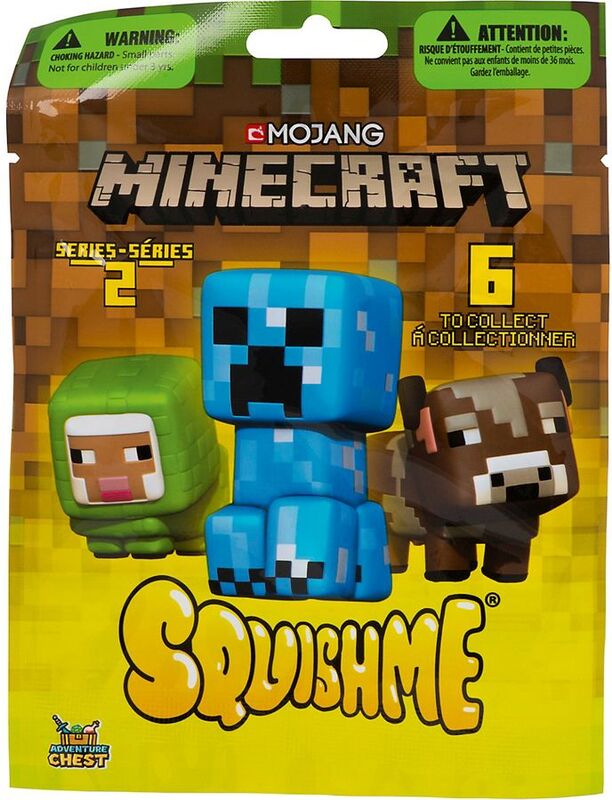 Minecraft Squishy Series 2-6 Σχέδια-1 Τμχ (10585992)