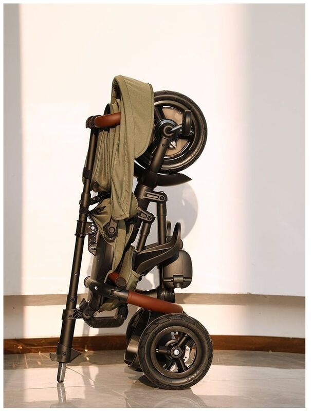 QPlay Τρίκυκλο Rito Deluxe Air Gel Wheels Olive Green (01-1212068-05) φωτογραφία