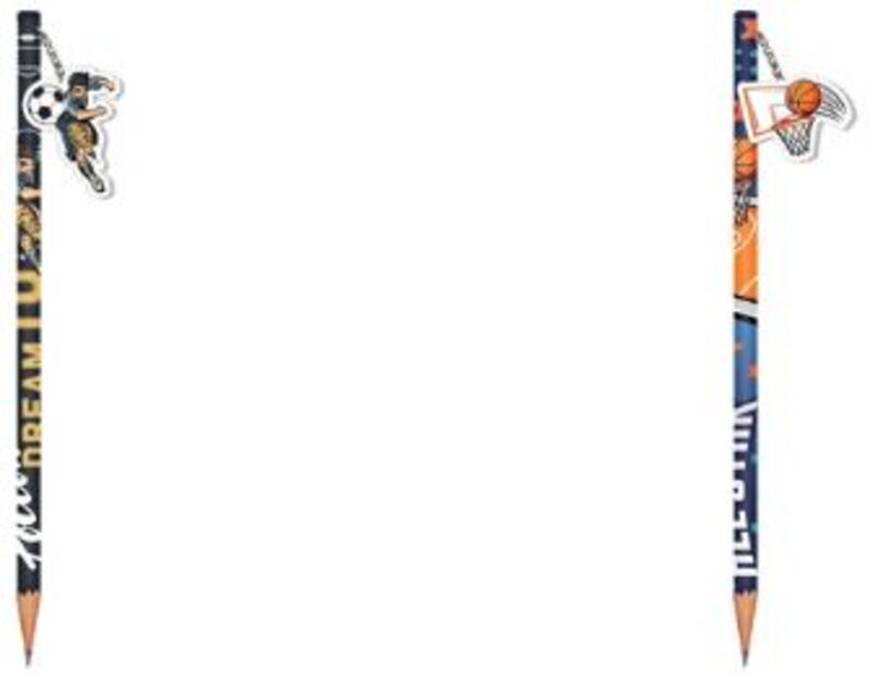 Must Μολύβι Με Γόμα Αγόρι-2 Σχέδια-1Τμχ (000586493)