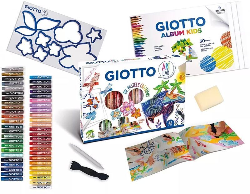 Giotto Σετ Δημιουργίας Art Lab Oil Pastels Creations (000581700)