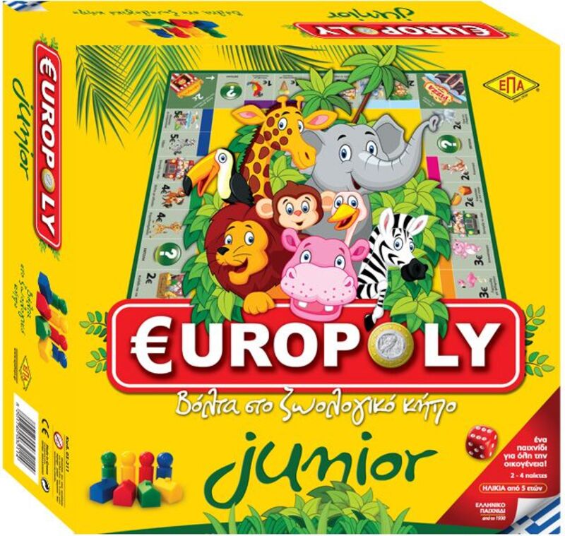 Επιτραπέζιο Junior Europoly (03-211)