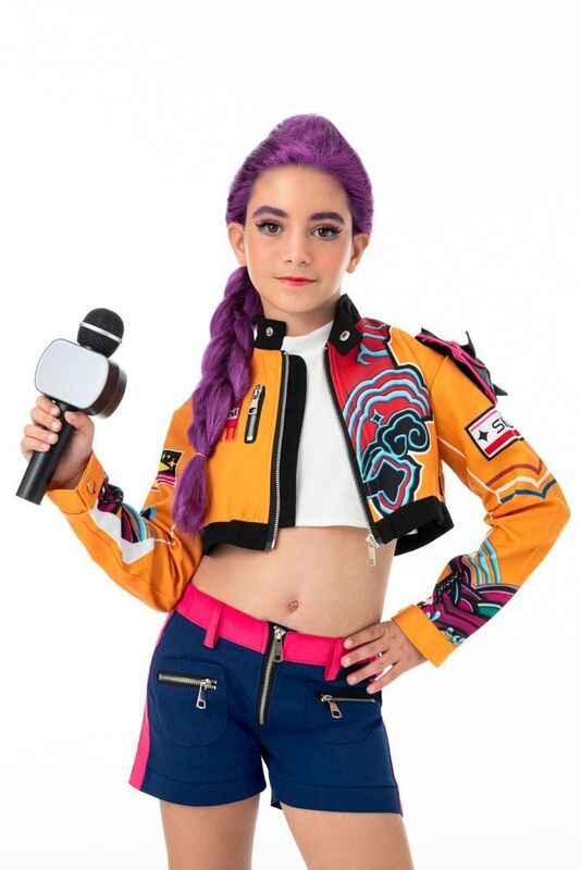 Στολή Παιδική Idolx K-Pop Star Singer Hunter No 11-12 (5250-5) - φωτογραφία 2