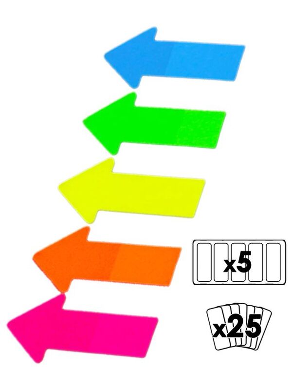 Sticky Notes Βέλος 15x7cm-5Τμχ (Σ3125) φωτογραφία