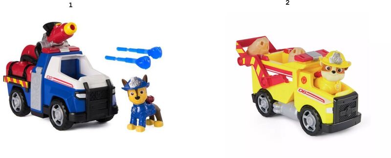 Paw Patrol Fire Rescue Θεματικά Οχήματα-2 Σχέδια (6072699) - φωτογραφία 2