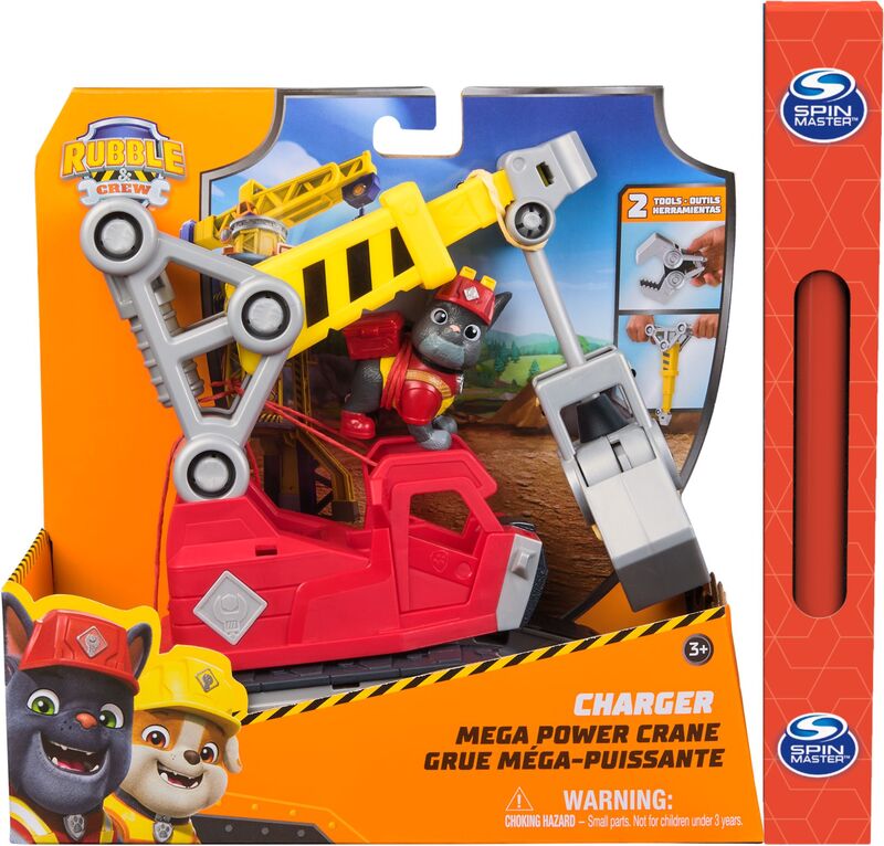 Λαμπάδα Rubble & Crew Όχημα Εργαλείων Του Charger (6073295)