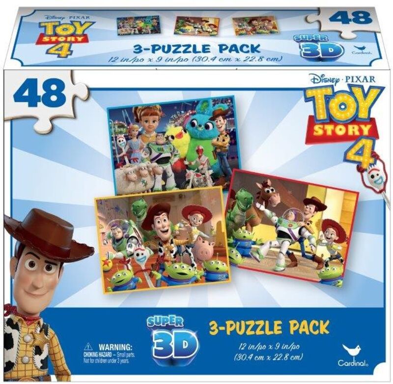 Παζλ Super 3D 3×24 Toy Story 4 (6052966)