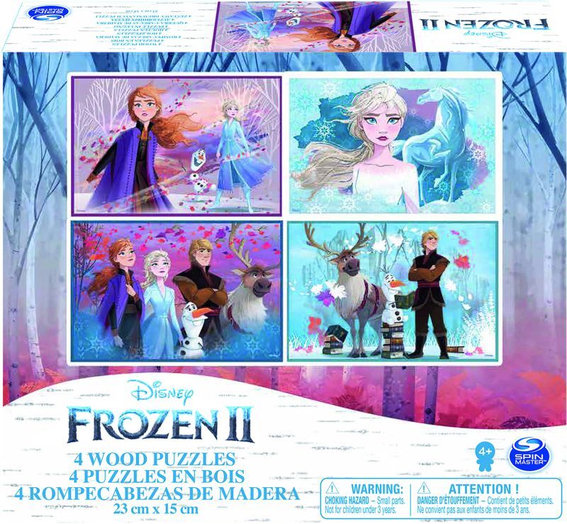 Παζλ 4πλό Ξύλινο Frozen II 20+24Τμχ (6052998)