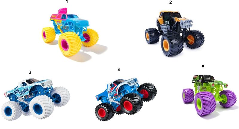 Monster Jam Όχημα 1:24-5 Σχέδια (6056371) - φωτογραφία 2