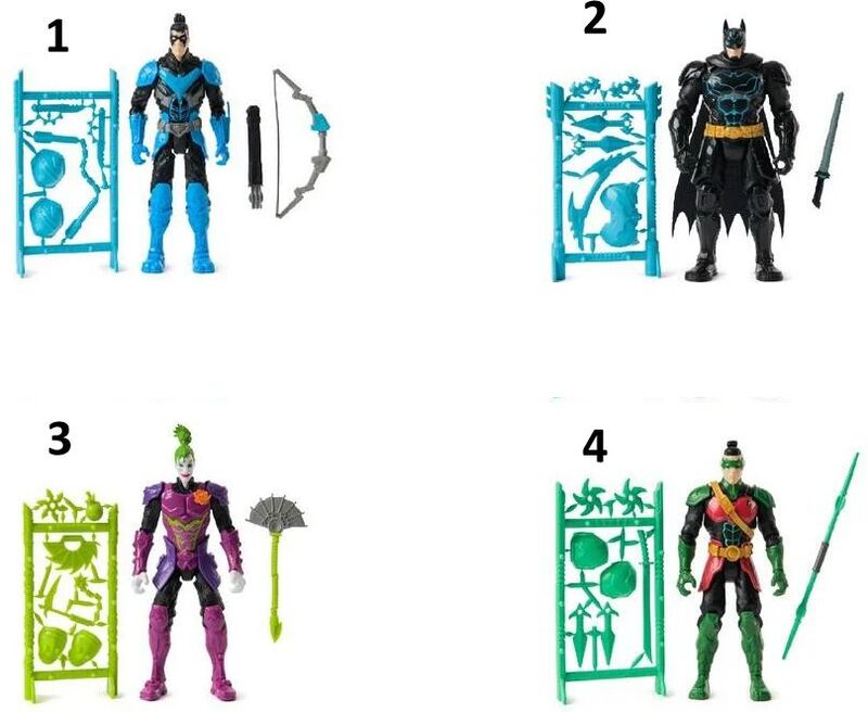 Batman Ninja Μαχητές Με Όπλα 15cm-4 Σχέδια (6074348) - φωτογραφία 2