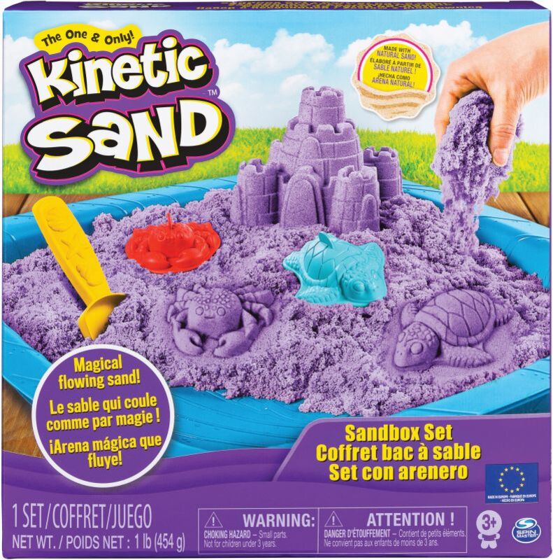 Kinetic Sand Σετ Άμμος Kinetic – 3 Χρώματα (6024397)