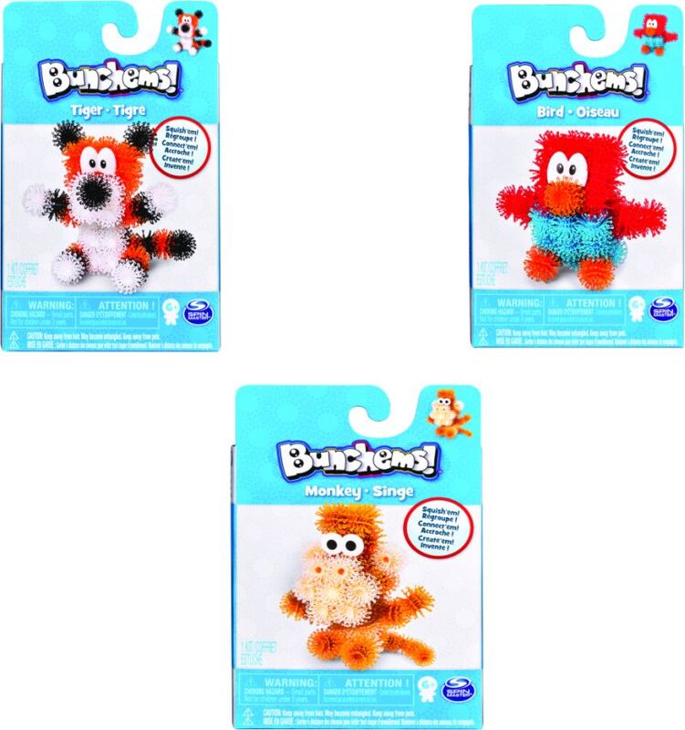 Bunchems Ζωάκια Φιλαράκια-3 Σχέδια (6028254) - φωτογραφία 3